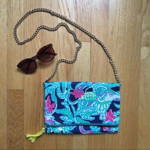 Lilly Pulitzer elephant print crossbody